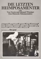 plakat filmu Die letzten Heimposamenter