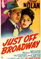 plakat filmu Just Off Broadway