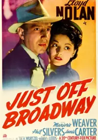 Plakat filmu Just Off Broadway