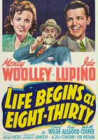 plakat filmu Life Begins at Eight-Thirty