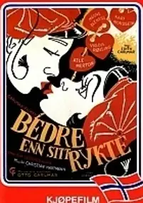Plakat filmu Bedre enn sitt rykte