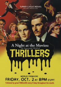 Plakat filmu Night at the Movies: The Suspenseful World of Thrillers