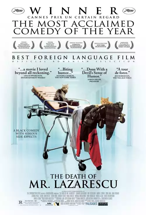 plakat filmu Śmierć pana Lazarescu
