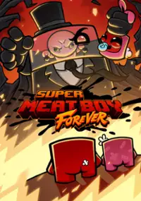 Plakat gry Super Meat Boy Forever