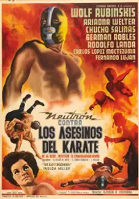 Plakat filmu Neutrón contra los asesinos del karate