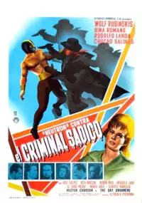 Plakat filmu Neutr&oacute;n contra el criminal s&aacute;dico