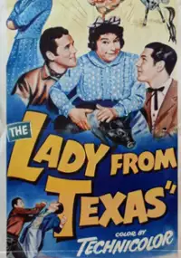 Plakat filmu The Lady from Texas