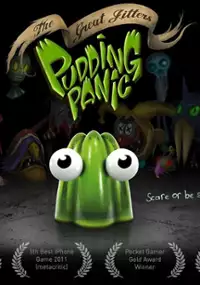 Plakat gry The Great Jitters: Pudding Panic