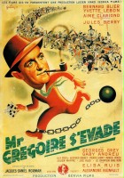 plakat filmu Monsieur Grégoire s'évade