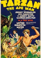 plakat filmu Człowiek małpa