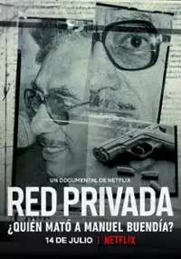 Plakat filmu Red Privada: Kto zabił Manuela Buendíę?