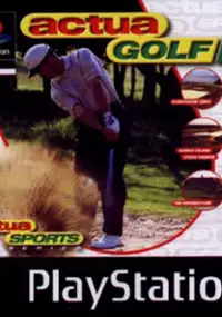 Plakat gry Actua Golf 2