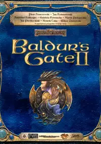 Plakat gry Baldur&#39;s Gate II: Cienie Amn