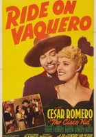 plakat filmu Ride on Vaquero