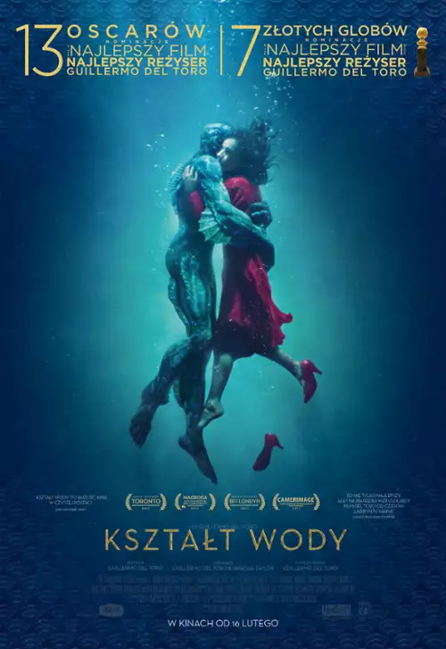 plakat filmu Kształt wody