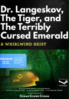 plakat filmu Dr. Langeskov, The Tiger And The Terribly Cursed Emerald: A Whirlwind Heist