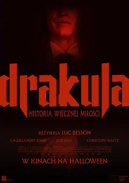 plakat filmu Drakula. Historia wiecznej miłości