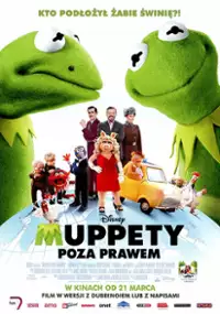 Plakat filmu Muppety: Poza prawem