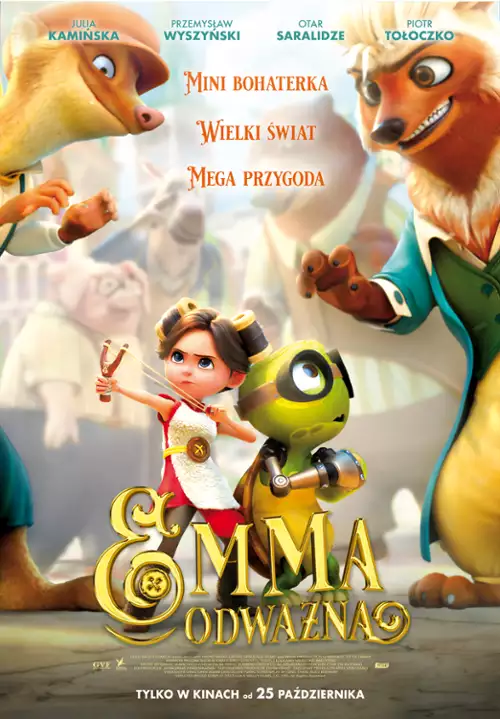 plakat filmu Emma Odważna