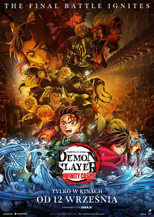 plakat filmu Gekijōban Kimetsu no Yaiba Mugenjō Hen