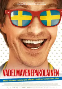 Plakat filmu Emigrant z żelkowej malinowej łódki