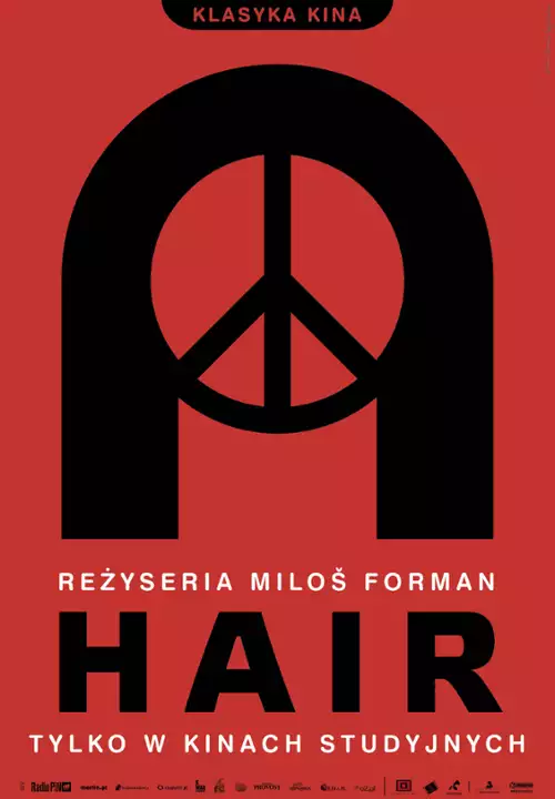plakat filmu Hair