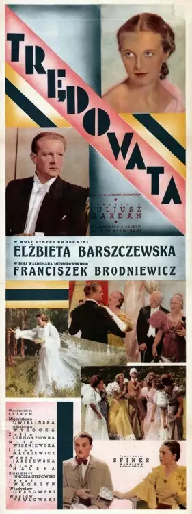 plakat filmu Trędowata