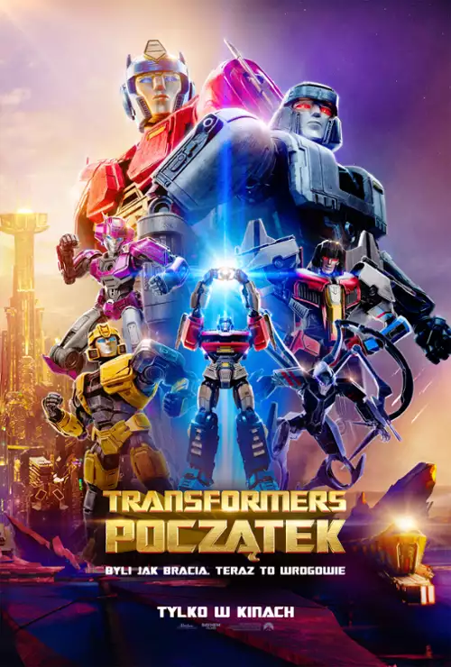 plakat filmu Transformers: Początek