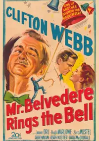 Plakat filmu Mr. Belvedere Rings the Bell