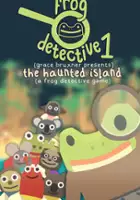 plakat gry The Haunted Island, a Frog Detective Game