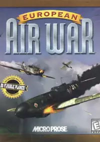 Plakat gry European Air War