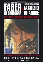 plakat filmu Faber in Sardegna & L'ultimo concerto di Fabrizio De André