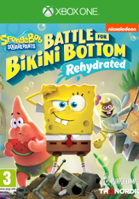 Plakat gry SpongeBob Kanciastoporty: Battle for Bikini Bottom - Rehydrated