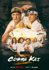 Plakat serialu Cobra Kai