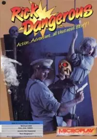 Plakat gry Rick Dangerous