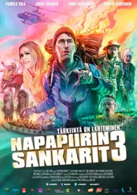 Plakat filmu Napapiirin sankarit 3