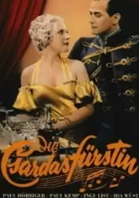 Plakat filmu Die Czardasf&uuml;rstin