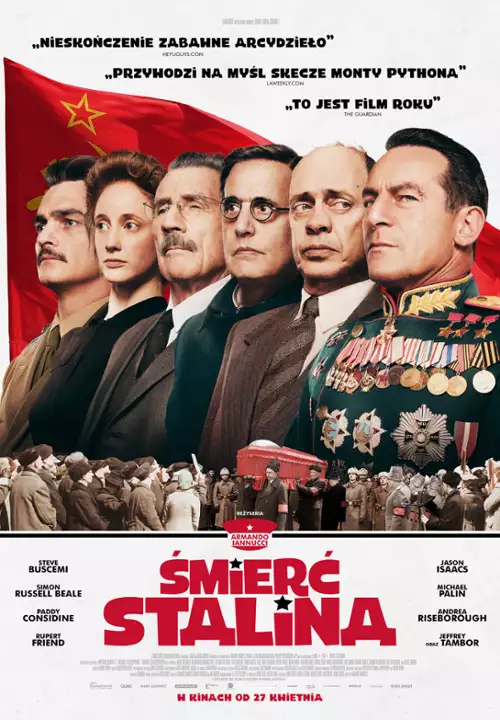 plakat filmu Śmierć Stalina