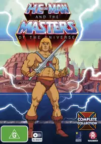 Plakat serialu He-Man i Władcy Wszechświata