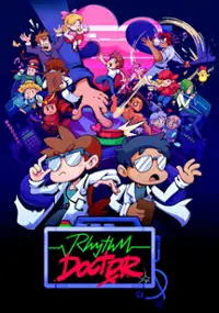 Plakat gry Rhythm Doctor