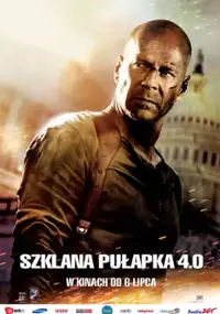 Plakat filmu Szklana pułapka 4.0