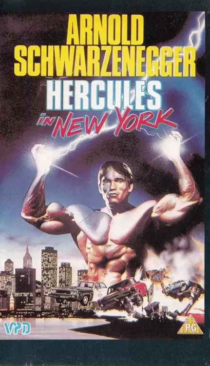 plakat filmu Herkules w Nowym Jorku