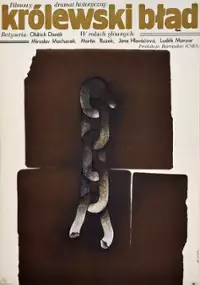 Plakat filmu Królewski błąd 