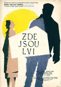 Plakat filmu Tu są lwy
