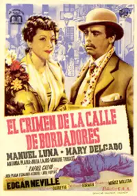 Plakat filmu Zbrodnia na ulicy Bordadores