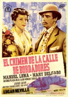 plakat filmu Zbrodnia na ulicy Bordadores