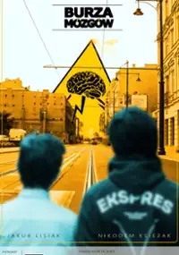 Plakat serialu Burza m&oacute;zg&oacute;w