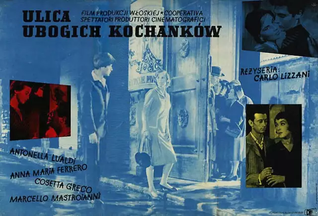 plakat filmu Ulica ubogich kochanków