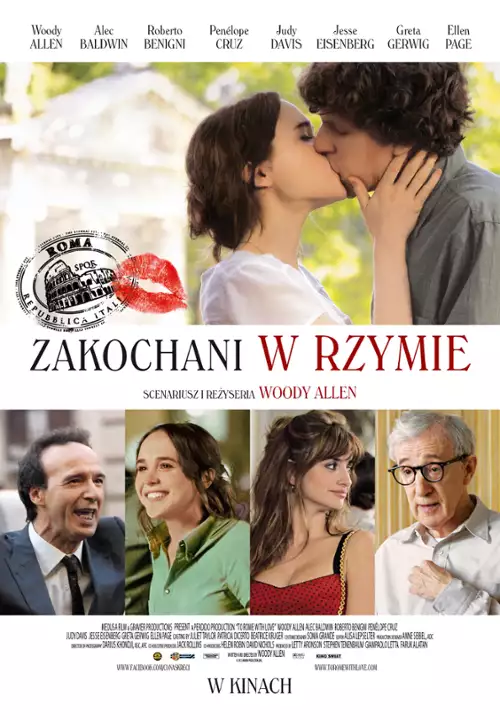 plakat filmu Zakochani w Rzymie