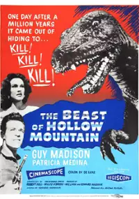Plakat filmu The Beast of Hollow Mountain